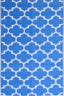 vidaXL Outdoor-Teppich ARAKIL Blau 160x230 cm PP 317000