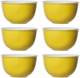 Ritzenhoff & Breker DOPPIO Müslischale 14 cm gelb 6er Set