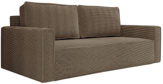 Schlafsofa Gizeno Cord (Farbe: Ontario 05)