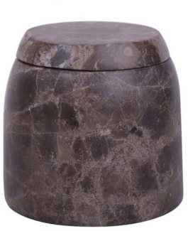 houseproud Aufbewahrungsbox Lobby Kosmetikdose, schwerer Marmor