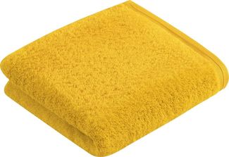 Vossen Handtuch Handtuch "Vegan Life", Walk-Frottier Uni