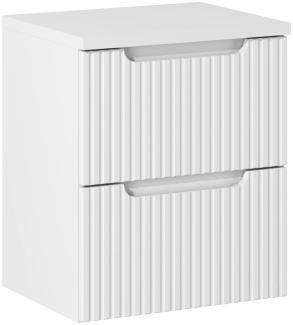 Waschtischunterschrank 50cm, weiß, NEWPORT-56-WHITE