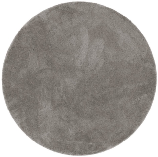 Pergamon Hochflor-Teppich Hochflor Super Soft Teppich Silky Rund, Rund, Höhe: 30 mm