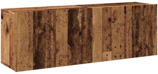 vidaXL TV-Wandschränke 2 Stk. Altholz-Optik 60x30x41 cm 857663