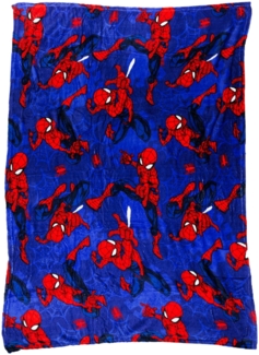 Spiderman Wohndecke – Weiches & leichtes Decke für Bett & Sofa (110x150 cm)