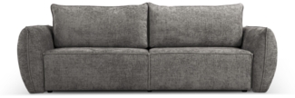 Micadoni Schlafsofa Kaelle 3-Sitzer Chenille Grau