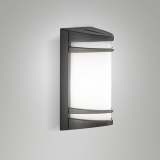 Fabas Luce 6563-21-294 Wandleuchte Pix dunkelgrau E27 IP54