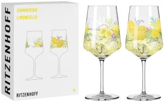 Ritzenhoff 2931020 Aperitifglas 2er Set #19, #20 SOMMERTAU Limoncello von A. Vasconcelos und C. Kordes 2024 in Geschenkbox