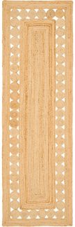 Pergamon Sisalteppich Naturfaser Teppich Läufer Jute Salsa, Rechteckig, Höhe: 10 mm