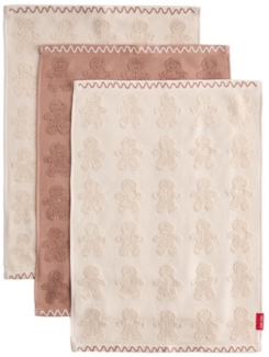 Next Geschirrtuch 3er-Set Frottee-Geschirrtücher, Lebkuchen, (1-tlg)