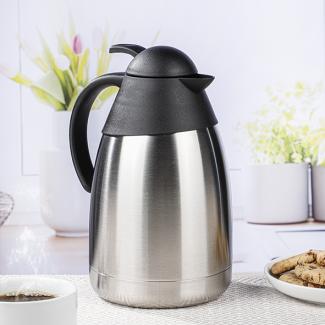 1,5 Liter Edelstahl Kaffeekanne Thermoskanne Isolierkanne Doppelwandig
