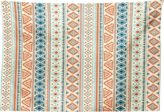 Abakuhaus Wandteppich Wohnzimmer Schlafzimmer Wandtuch Seidiges Satin Wandteppich, rechteckig, Stammes Mexican Aztec Muster