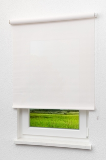 Lysel - Qualitätsrollo Screen rohweiß, (B x H) 213x190 cm in weiß/rohweiß