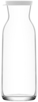 LAV Wasserkrug Fonte Weiße Karaffe: 1200cc, Ideal für Wasser und Milch, (1-tlg)