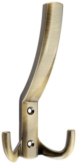SO-TECH® Garderobenhaken JULIE STRONG - extra stabile Ausführung (1 St), Variante lang Brüniert