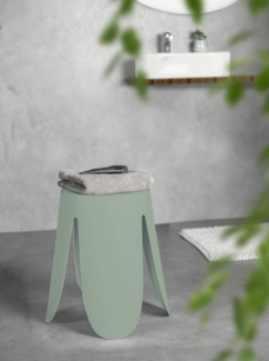 WENKO Badhocker Comiso, belastbar bis 180 kg, mit rutschsicheren Füßen