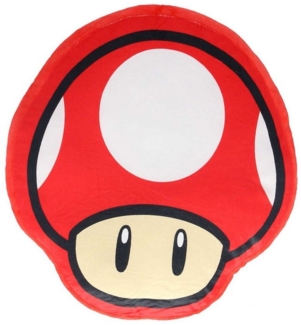 Super Mario Fan-Kissen Formkissen Dekokissen und Kuschelkissen für Kinder Toad