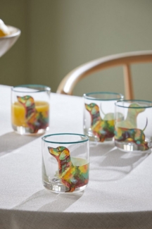 Next Tumbler-Glas Whiskeygläser mit Dackelmotiven, 4er-Set, 1-tlg, Glas