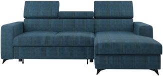 Ecksofa Kiarge Premium Cord (Farbe: Poso 05, Seite: Rechts 2R+LC)