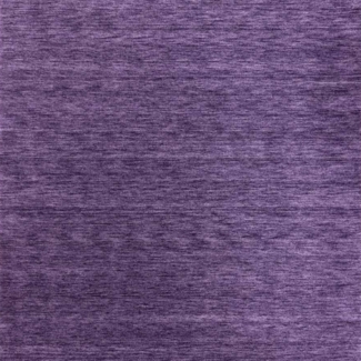 Morgenland Gabbeh Teppich - Softy - Uni - quadratisch - 150x150 - Flieder