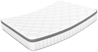 Taschenfederkernmatratze Matratze 90x190, 7 Zone Federkernmatratze Matratzen Atmungaktive, Lexzurn, 25 cm hoch