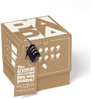 SURPRISA Geschenkbox Geschenke als Rätsel individuelle Geldgeschenke, Personalisierte Geschenkideen / Das Geschenk einfach so - war gestern!