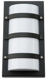 SG-Leuchten 614520 Trio schwarz opal E27 CFL Wandleuchte LB23