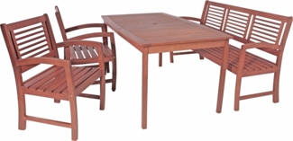 Garden Pleasure Sitzgruppe MADISON, 4tlg.