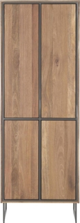 Schrank Trapani, Holzwerkstoff, Holzfarben, 75 x 210 x 42 cm