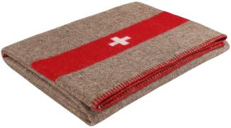 eskimo Wolldecke Armee braun|140x200 cm