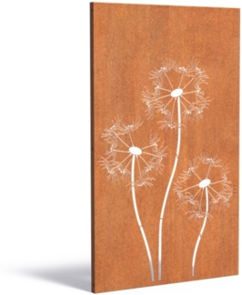 Adezz Paneel Nature CPN5 Cortenstahl 110x180 cm Gartenpaneel Sichtschutz Paneel Deko Wand