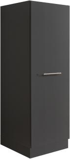 Stauraumschrank >LAUNDREEZY< in anthrazit, Holzwerkstoff - 50x162x67,5cm (BxHxT)