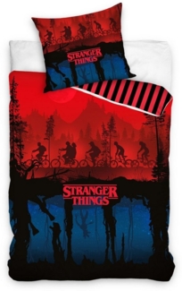 Stranger Things Bettwäsche STR213001 140x200 cm + 70x90 cm