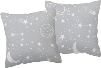 Kissen-Set 40x40 cm mit Motiv 2-teilig