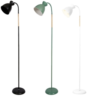 ANTEN LED Stehlampe 360° Schwenkbare LED Stehleuchte Metall Leselampe E27 Sofa Lamp, 159cm Höhe,für Wohnzimmer Schlafzimmer