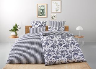 OTTO home Bettwäsche Nordby, Soft-Seersucker, 2 teilig, Bettwäsche aus Baumwolle, skandinavisches Design, ab Größe 135x200 cm