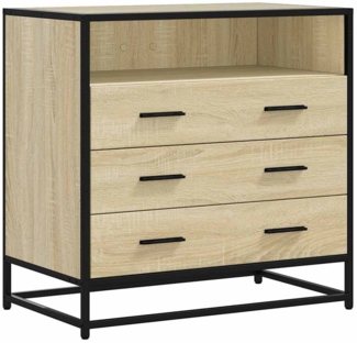 vidaXL Schubladenschrank Sonoma-Eiche 70x41x70 cm Holzwerkstoff 849085