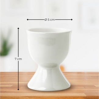 matches21 HOME & HOBBY Eierbecher, (4-tlg), Spülmaschinenfeste Eierhalter für Frühstückstisch