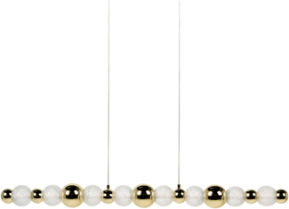 LED Hängeleuchte SORA Glas Gold