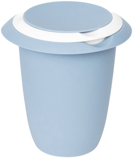 Westmark Quirltopf mit zweigeteiltem Deckel 1 L blau/weiß