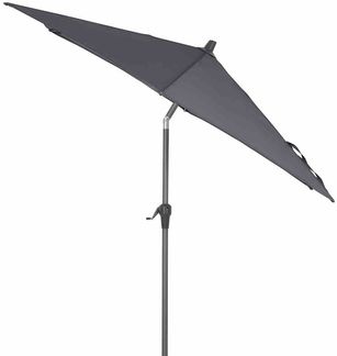Siena Garden Mittelstockschirm Avio anthrazit Ø 250 cm