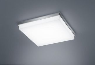 Helestra LED-Deckenleuchte COSI 31x31 cm Nickel matt 15/1907. 06
