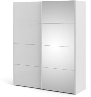 Veto Schiebetüren Schrank 183cm weiß Kleiderschrank Garderobe Schwebetüren