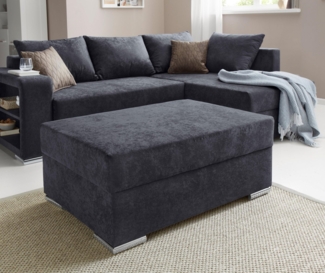 COLLECTION AB Hocker John, Frei im Raum stellbar, wahlweise mit Federkern