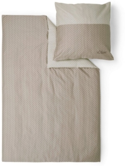 s.Oliver Bettwäsche Satinbettwäsche s.Oliver, Mako-Satin, 2 teilig, im minimalistischen Wendedesign