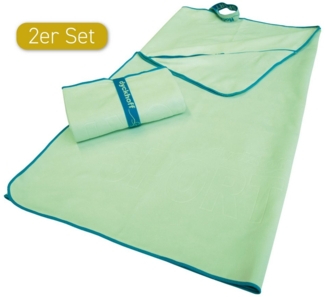 Dyckhoff Sporthandtuch Mikrofaser Sporttuch, Microfaser (2-St), auch als 2er Set erhätlich