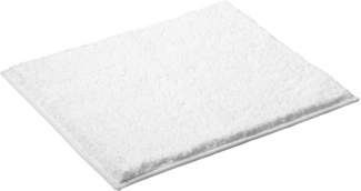 my home Badematte Juna, Badteppich, Höhe 15 mm, rutschhemmend beschichtet, fußbodenheizungsgeeignet, strapazierfähig, Polyester, rechteckig, besonders weich, Badematten, unifarben