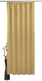 VHG Verdunkelungsvorhang Leon, Kräuselband (1 St), verdunkelnd, Polyester, Raumverdunklung