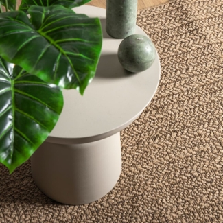 vidaXL Teppich ZIZUR 120x170 cm Jute-Optik Indoor und Outdoor 364839