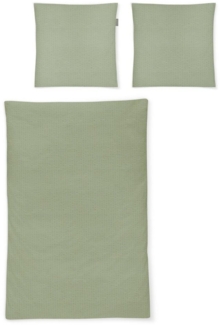 Irisette Bettwäsche Easy 8517, Seersucker, 2 teilig, pflegeleicht